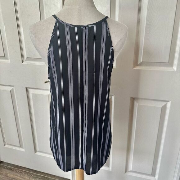 George black and white striped sleeveless top - Picture 3 of 9
